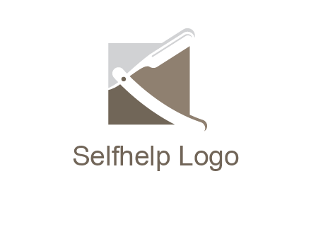 razor barber logo