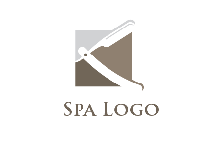 razor barber logo