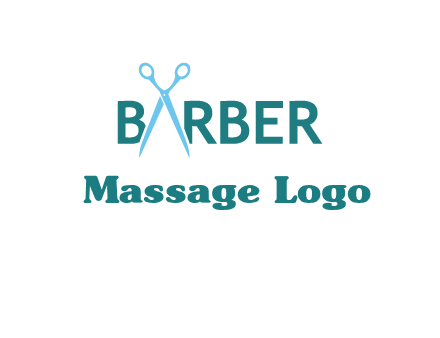 scissor barber logo