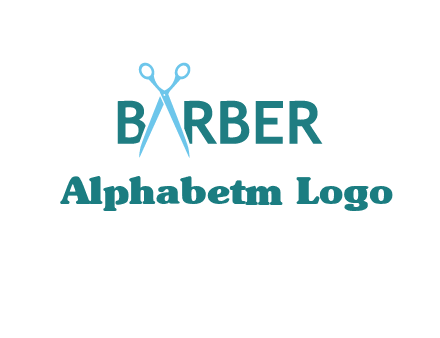 scissor barber logo