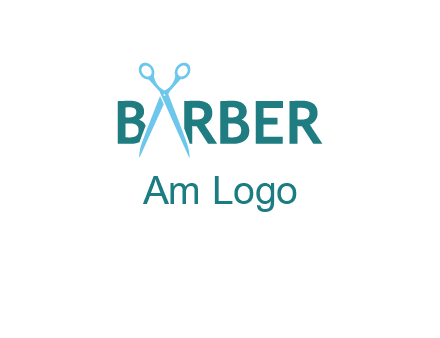 scissor barber logo