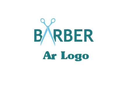 scissor barber logo