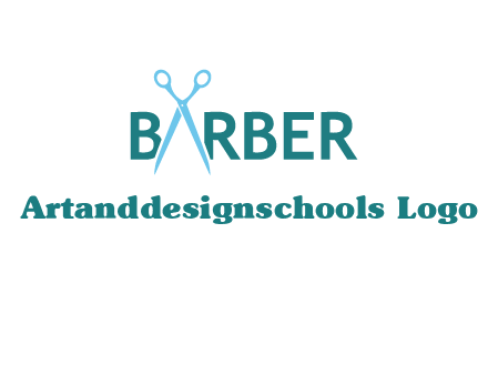 scissor barber logo