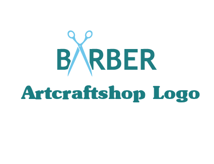 scissor barber logo