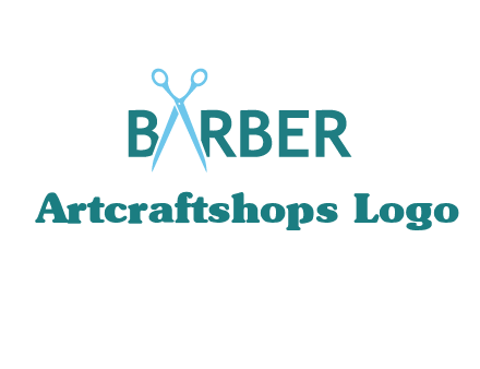 scissor barber logo