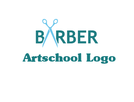 scissor barber logo
