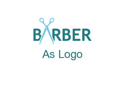 scissor barber logo