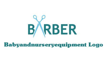 scissor barber logo