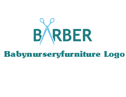 scissor barber logo