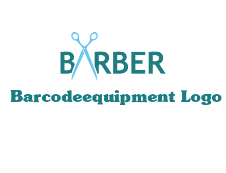 scissor barber logo