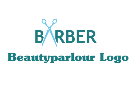 scissor barber logo