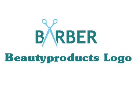 scissor barber logo