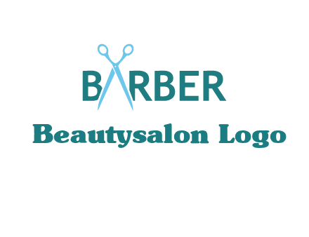 scissor barber logo