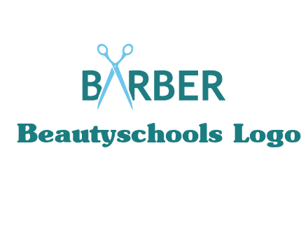 scissor barber logo