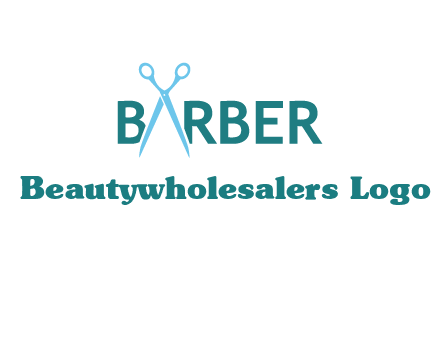 scissor barber logo