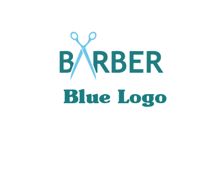 scissor barber logo