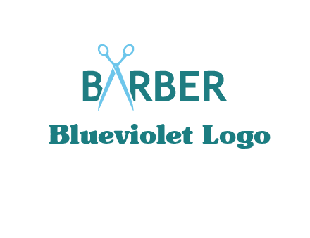 scissor barber logo