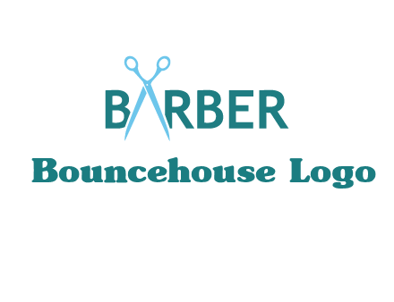 scissor barber logo