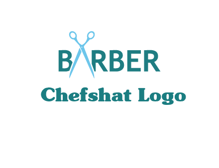 scissor barber logo