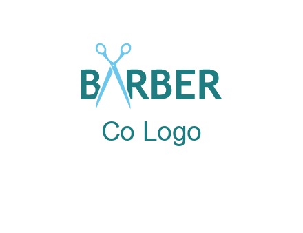 scissor barber logo