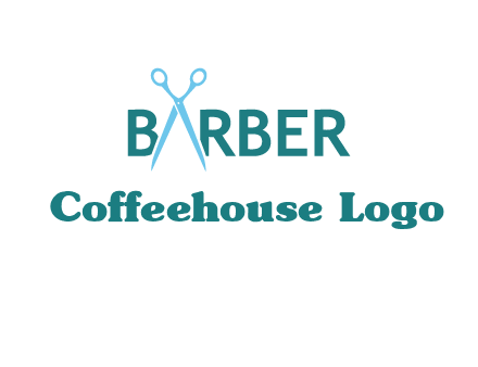 scissor barber logo
