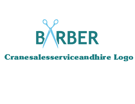 scissor barber logo