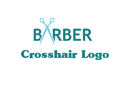 scissor barber logo