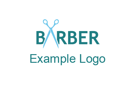 scissor barber logo