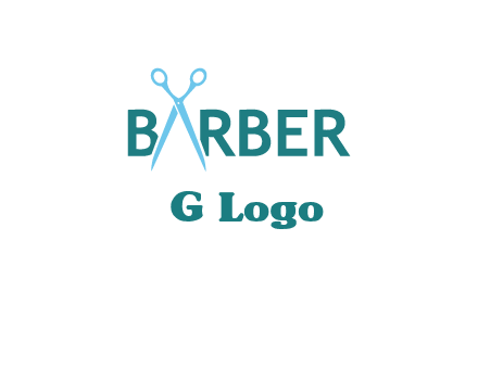 scissor barber logo