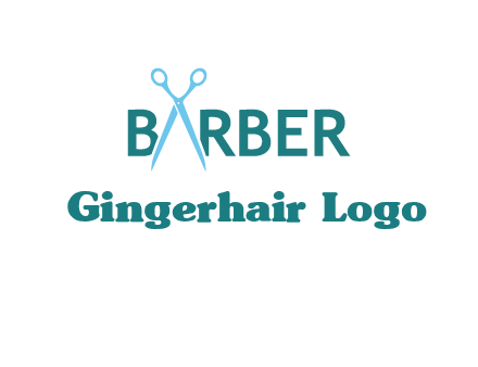 scissor barber logo
