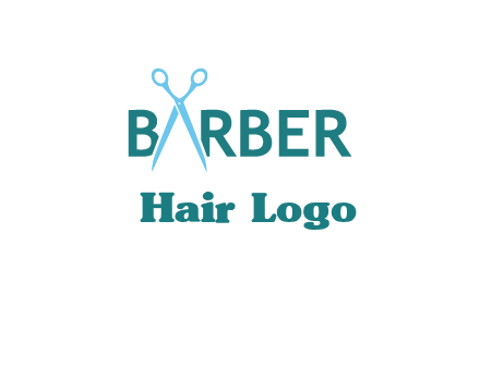 scissor barber logo