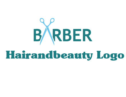 scissor barber logo