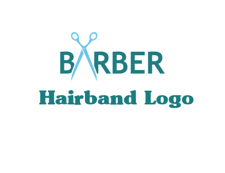 scissor barber logo