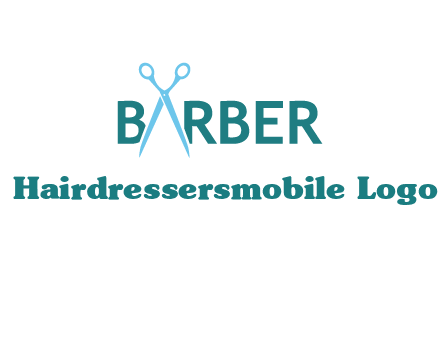 scissor barber logo