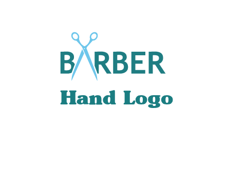 scissor barber logo