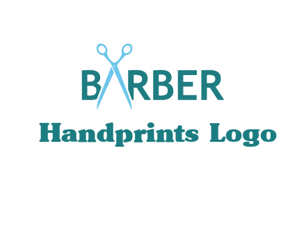 scissor barber logo