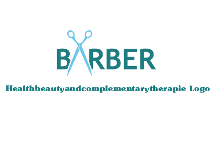 scissor barber logo