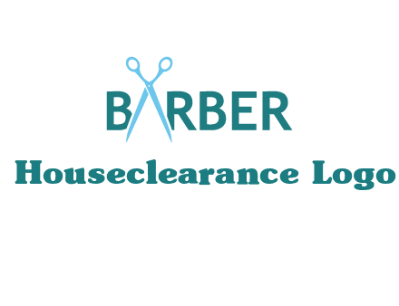 scissor barber logo