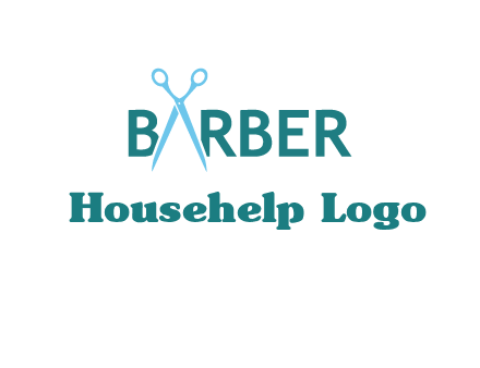 scissor barber logo