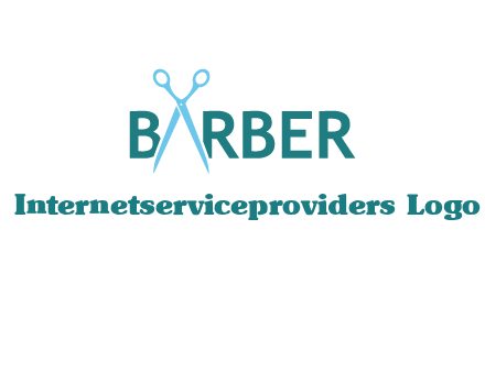 scissor barber logo