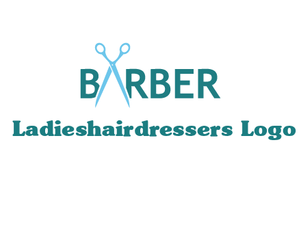 scissor barber logo