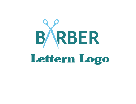 scissor barber logo