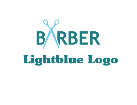 scissor barber logo