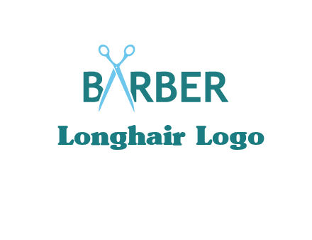 scissor barber logo