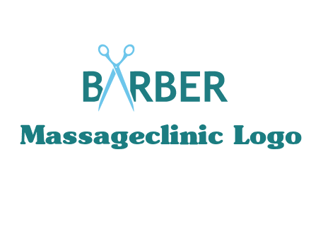 scissor barber logo