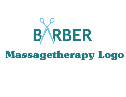 scissor barber logo
