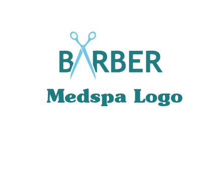 scissor barber logo