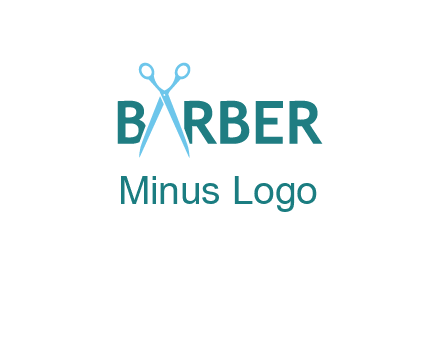 scissor barber logo