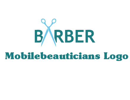 scissor barber logo