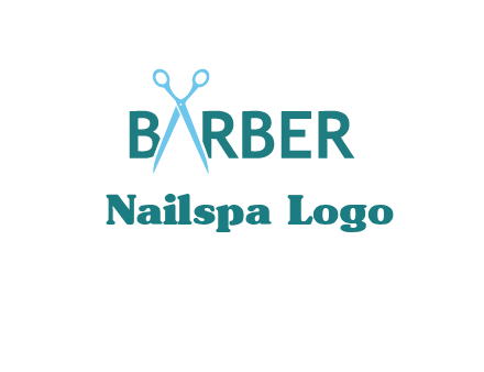 scissor barber logo